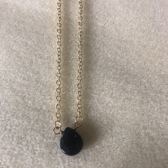 Teardrop Stone Necklace - Picture 3 of 9